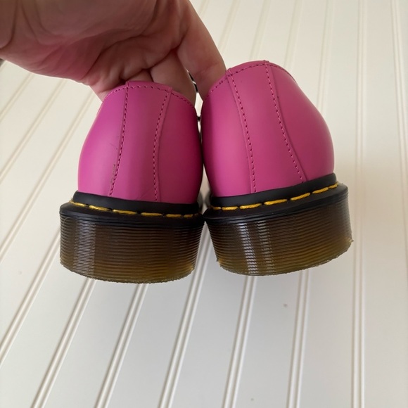 Dr. Martens | Women's 1461 Smooth Leather Oxford Shoes Size US 8 Thrift Pink - Picture 7 of 11